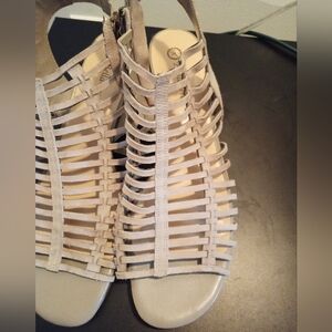 Bella Vita caged leather sandals